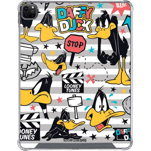 Looney Tunes Daffy Duck Striped Patches iPad Cases